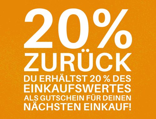 20% back